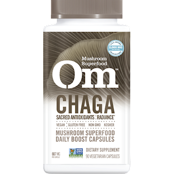 Om Mushrooms Chaga 90 vegcaps