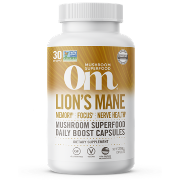 Om Mushrooms Lion's Mane 90 vegcaps