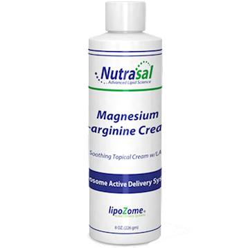 Nutrasal Magnesium L-arginine Cream 8 oz