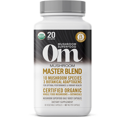 Om Mushrooms Mushroom Master Blend 80 caps