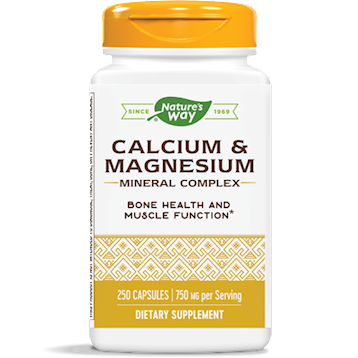 Nature's Way Calcium Magnesium 250 caps