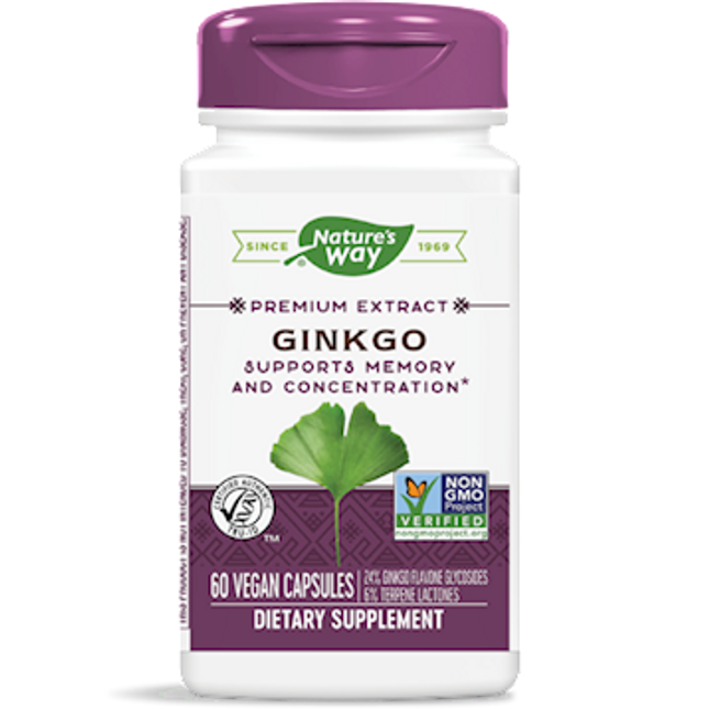 Nature's Way Ginkgo Extract 60 caps