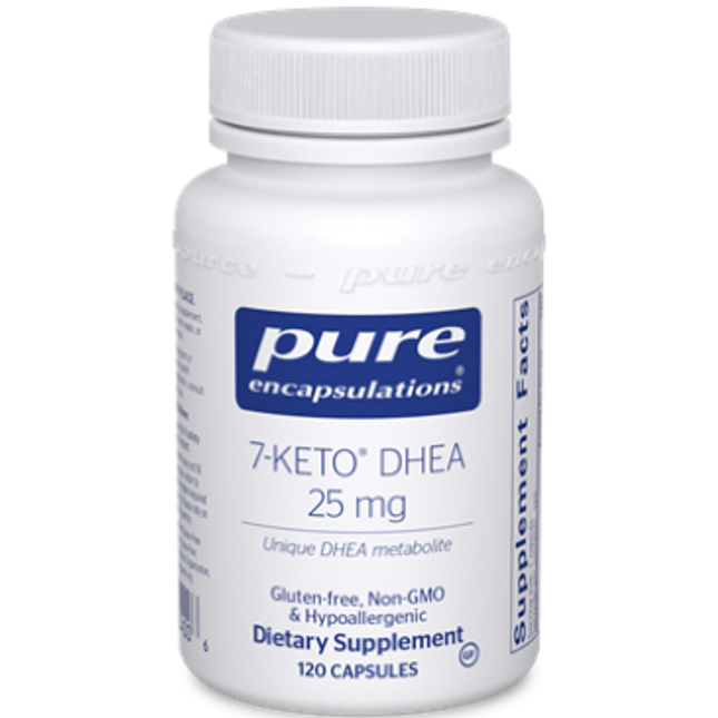 Pure Encapsulations 7-Keto DHEA 25 mg 120 vcaps