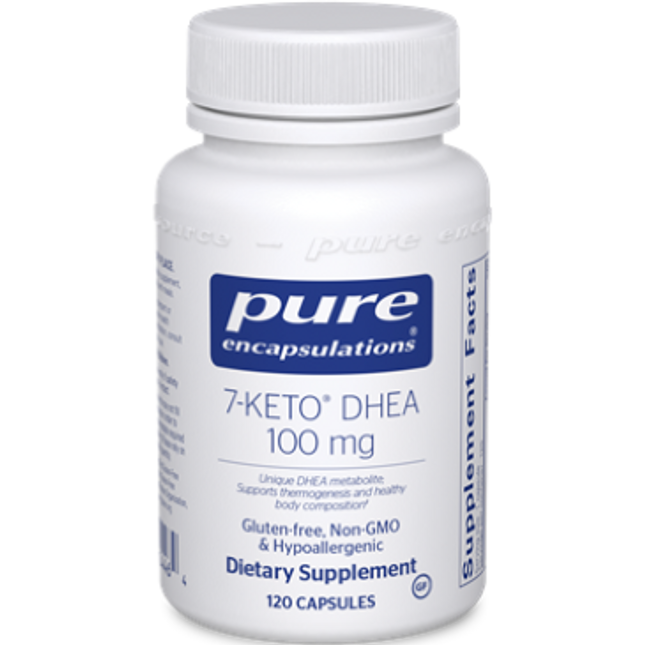Pure Encapsulations 7-Keto DHEA 100 mg 120 vcaps