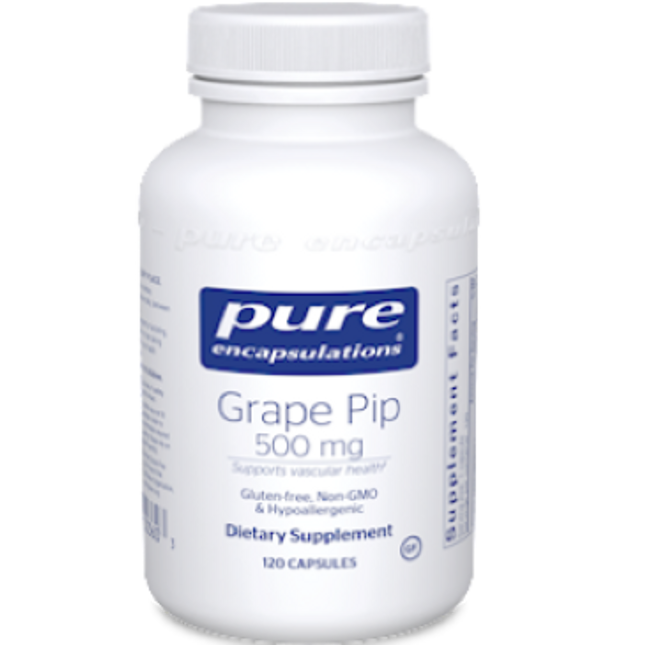 Pure Encapsulations Grape Pip 500 mg 120 caps