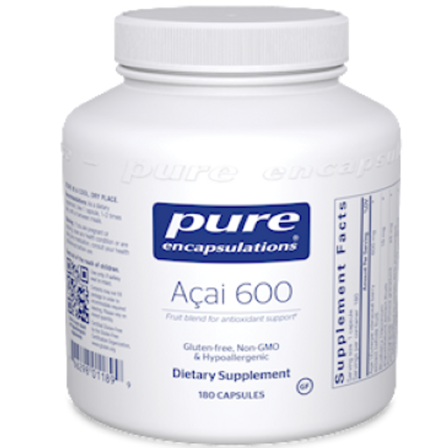 Pure Encapsulations Acai 600 180 vcaps