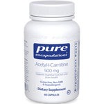 Pure Encapsulations Acetyl-L-Carnitine 500 mg 60 vcaps
