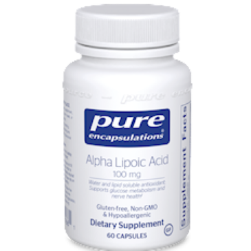 Pure Encapsulations Alpha Lipoic Acid 100 mg 60 vcaps