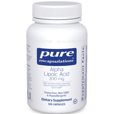 Pure Encapsulations Alpha Lipoic Acid 200 mg 120 vcaps