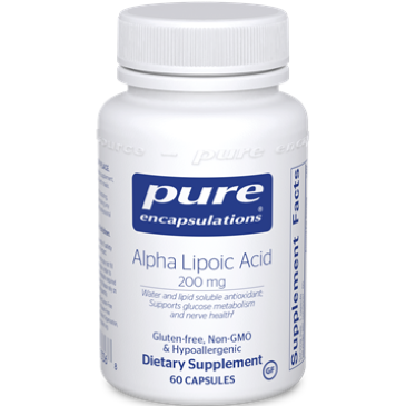 Pure Encapsulations Alpha Lipoic Acid 200 mg 60 vcaps