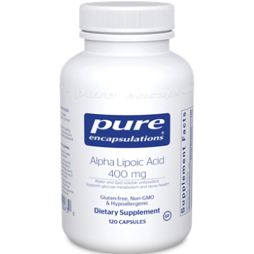 Pure Encapsulations Alpha Lipoic Acid 400 mg 120 vcaps
