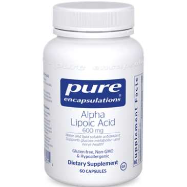 Pure Encapsulations Alpha Lipoic Acid 600 mg 60 vcaps