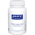 Pure Encapsulations Alpha Lipoic Acid with GlucoPhen 120 caps