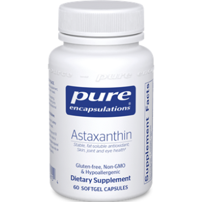 Pure Encapsulations Astaxanthin 60 gels