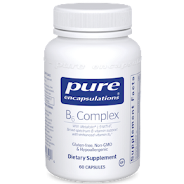 Pure Encapsulations B-6 Complex 60 vcaps