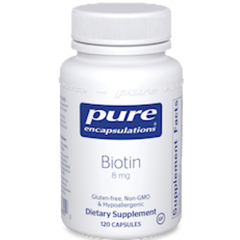 Pure Encapsulations Biotin 8 mg 120 vcaps