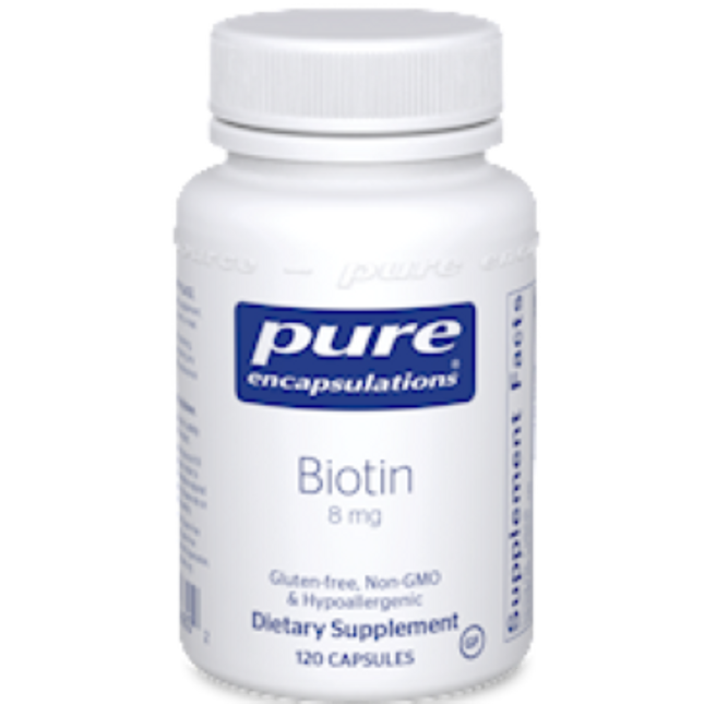Pure Encapsulations Biotin 8 mg 120 vcaps