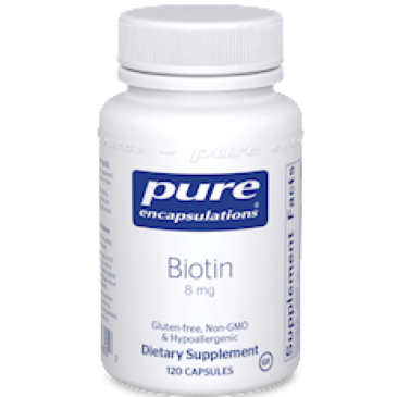Pure Encapsulations Biotin 8 mg 120 vcaps