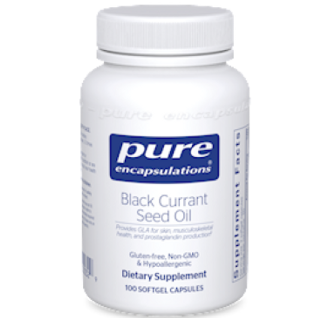 Pure Encapsulations Black Currant Seed Oil 500 mg 100 gels