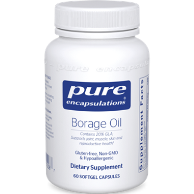 Pure Encapsulations Borage Oil 60 gels