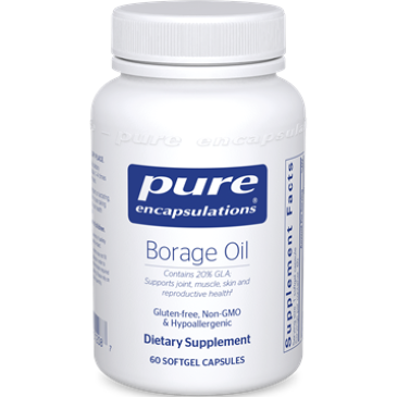 Pure Encapsulations Borage Oil 60 gels