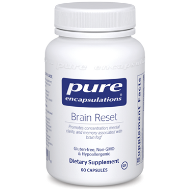 Pure Encapsulations Brain Reset 60 vegcaps