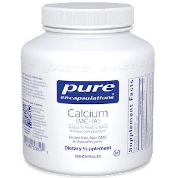 Pure Encapsulations Calcium (MCHA) 180 vcaps