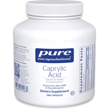 Pure Encapsulations Caprylic Acid 240 vcaps