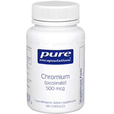 Pure Encapsulations Chromium (picolinate) 500 mcg 180 vcaps