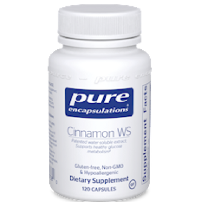 Pure Encapsulations Cinnamon WS 120 vcaps