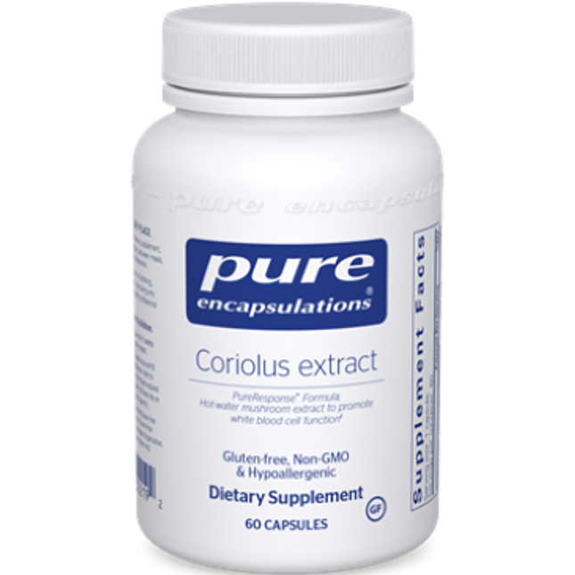 Pure Encapsulations Coriolus extract 60 caps