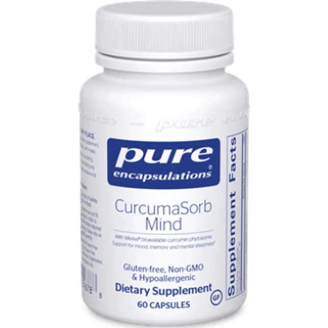 Pure Encapsulations CurcumaSorb Mind 60 caps