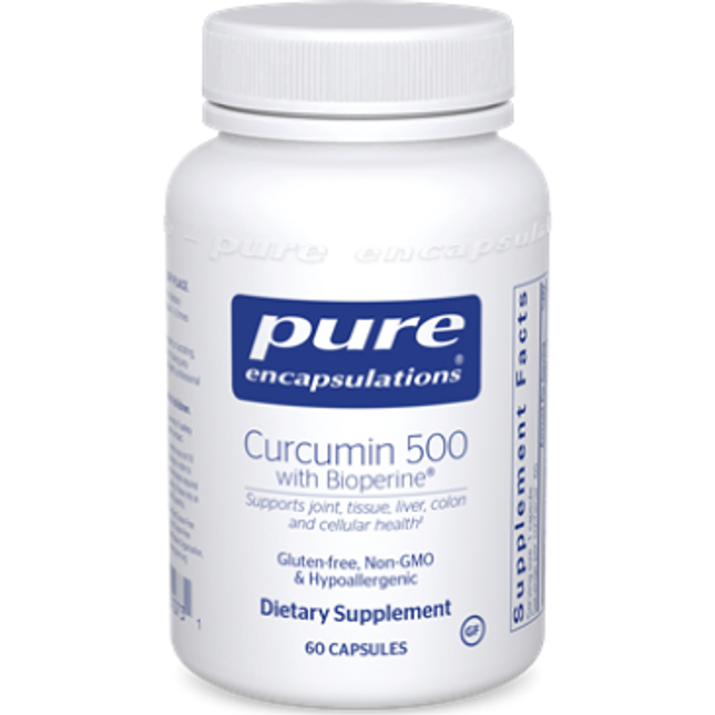 Pure Encapsulations Curcumin 500 with Bioperine 60 vcaps