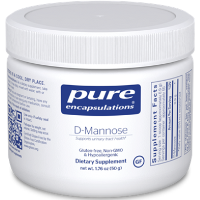 Pure Encapsulations D-Mannose Powder 50 gms