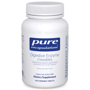 Pure Encapsulations Digestive Enzyme 100 chewable tabs