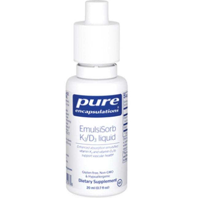 Pure Encapsulations EmulsiSorb K2 D3 liquid 20 ml