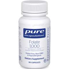 Pure Encapsulations Folate 1000 90 caps