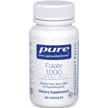 Pure Encapsulations Folate 1000 90 caps