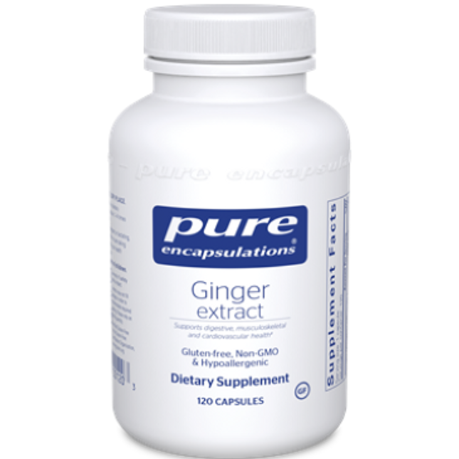 Pure Encapsulations Ginger extract (Zingiber offc) 120 vcaps