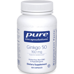 Pure Encapsulations Ginkgo 50 160 mg 120 vcaps