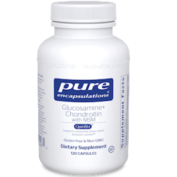 Pure Encapsulations Glucosamine Chondroitin w MSM 120 vcaps