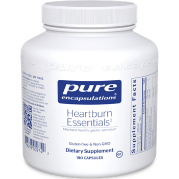 Pure Encapsulations Heartburn Essentials 180 caps