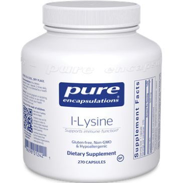 Pure Encapsulations l-Lysine 270 vcaps