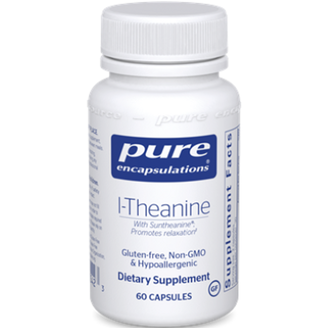 Pure Encapsulations L-Theanine 200 mg 60 vcaps