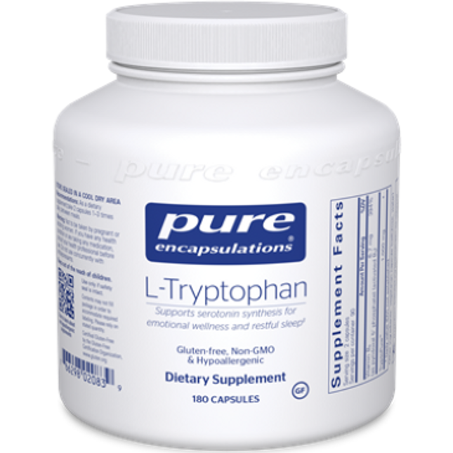 Pure Encapsulations L-Tryptophan 180 vcaps