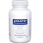 Pure Encapsulations Lipotropic Detox 120 vcaps