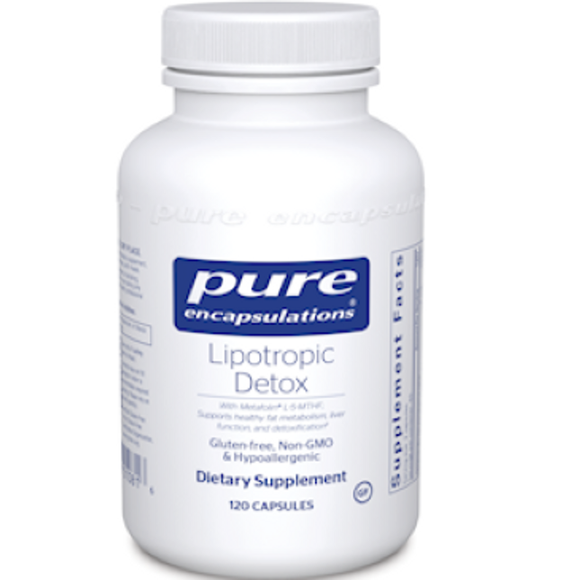 Pure Encapsulations Lipotropic Detox 120 vcaps