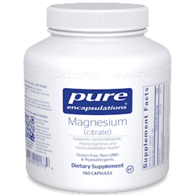 Pure Encapsulations Magnesium (citrate) 150 mg 180 vcaps