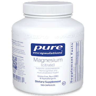 Pure Encapsulations Magnesium (citrate) 150 mg 180 vcaps
