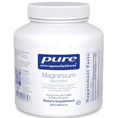 Pure Encapsulations Magnesium (glycinate) 120 mg 180 vcaps